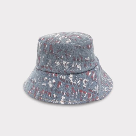 Lanvin Blue Future Edition Denim Fisherman Bucket Hat - Picture 1 of 7